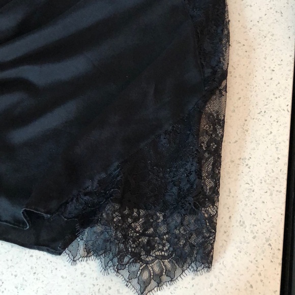 Madewell Silk Lowlight Lace Inset Skirt - 12 NWOT - Picture 7 of 7